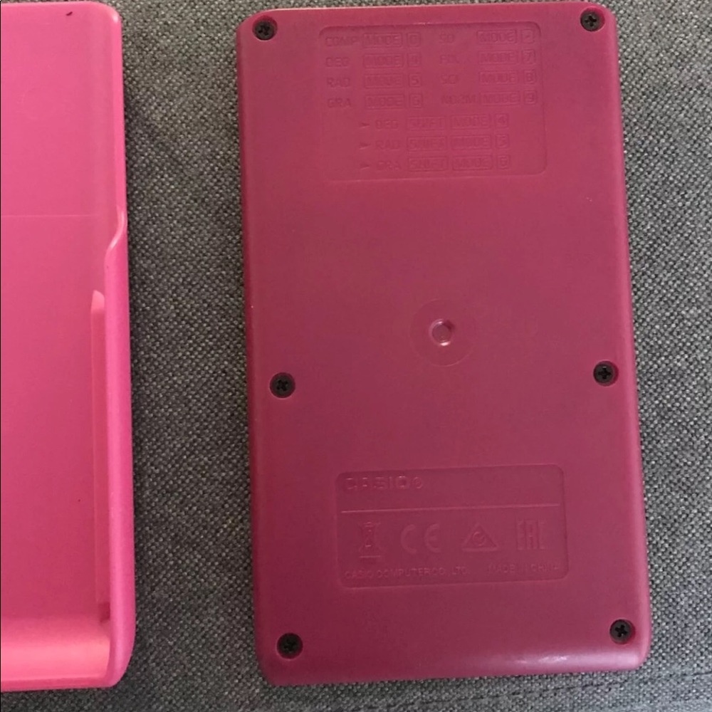 Pink Casio Calculator - Picture 3 of 3